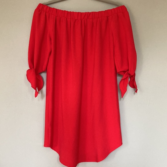 RIPE Red Mini Dress EUC - Picture 4 of 6